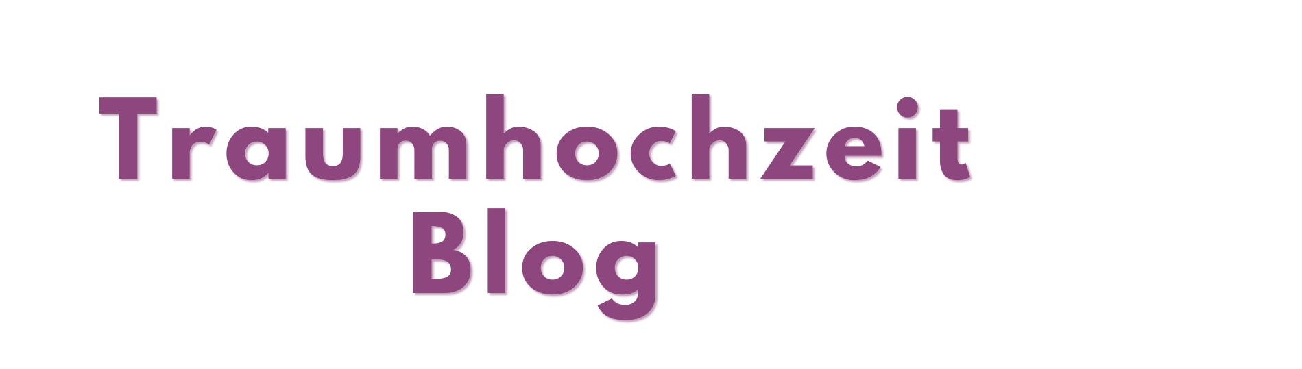 Traumhochzeit Blog