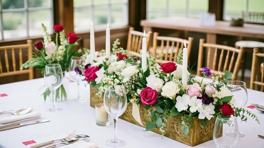Sustainable wedding – plastikfreie tischdekoration und saisonale blumen